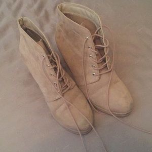 Forever 21 high heeled booties